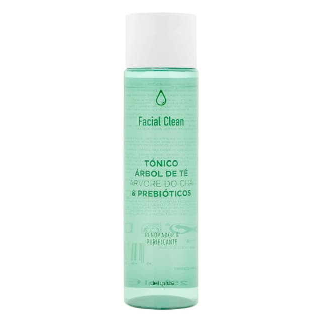 Tónico facial árbol de té y prebióticos Facial Clean