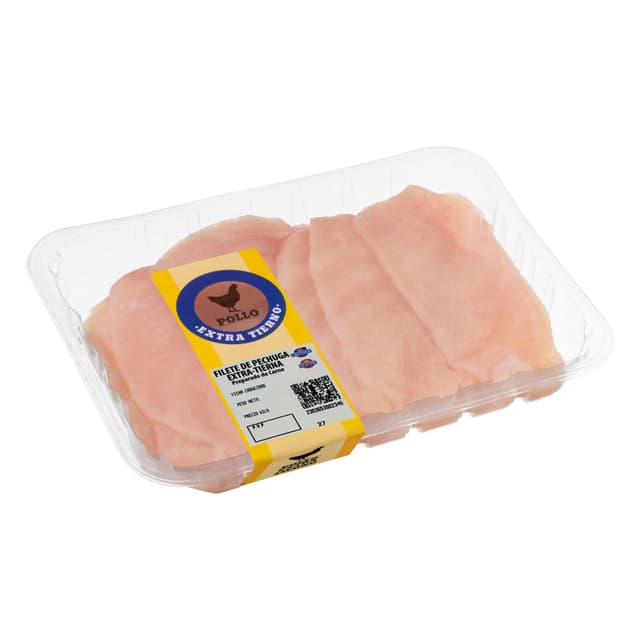 Filetes pechuga de pollo extra tiernos