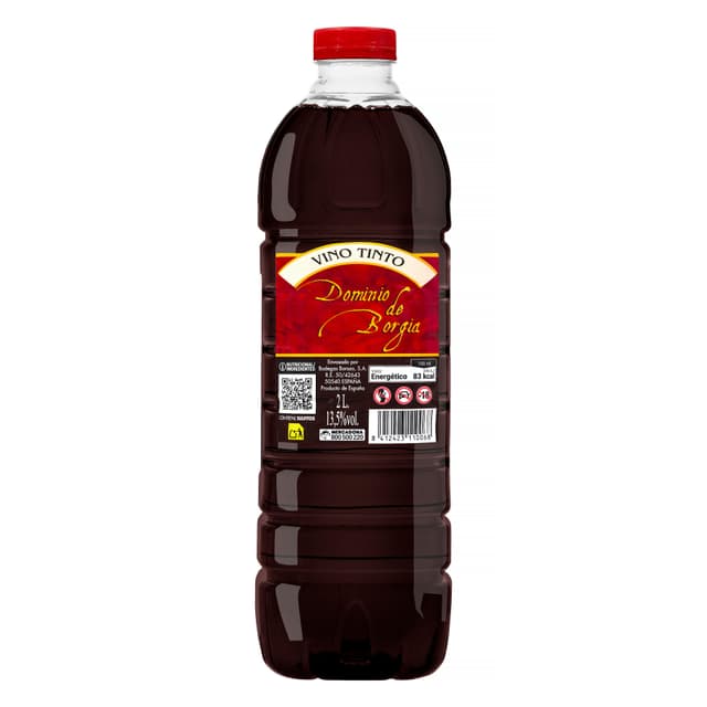 Vino tinto Dominio de Borgia
