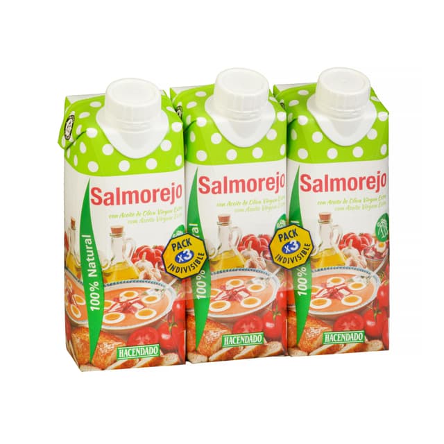 Salmorejo al estilo cordobés Hacendado
