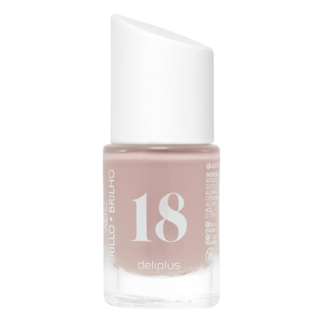 Laca de uñas alto brillo Deliplus 18 suave peonia