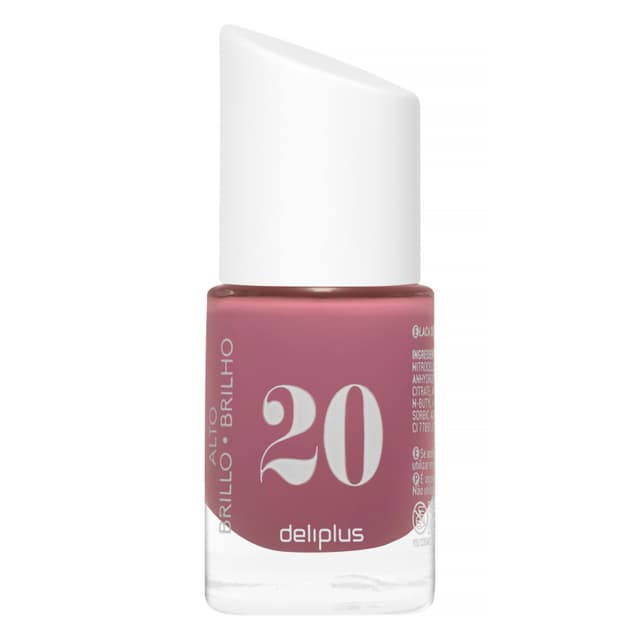 Laca de uñas alto brillo Deliplus 20 rosa magnético