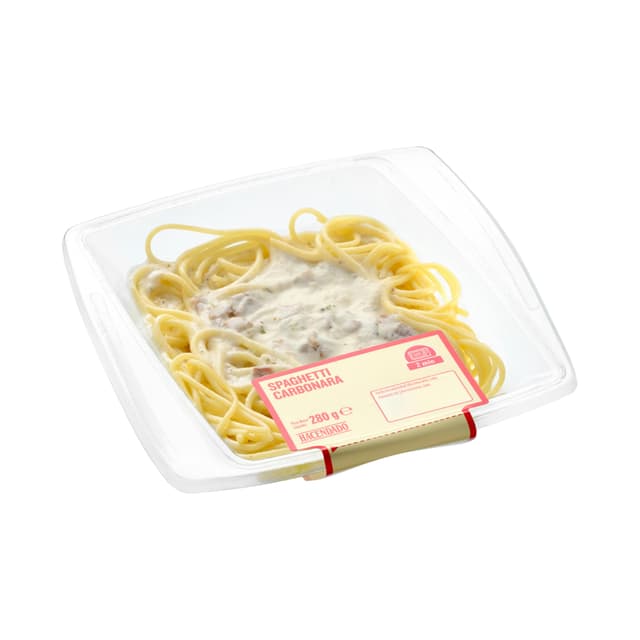 Spaghetti carbonara Hacendado
