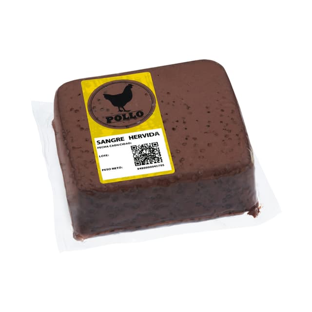 Sangre hervida de pollo