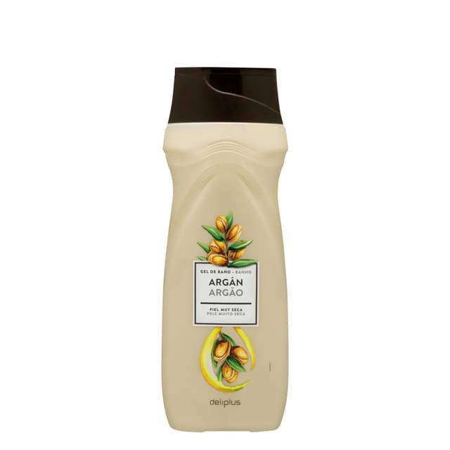 Gel de baño argán Deliplus piel muy seca