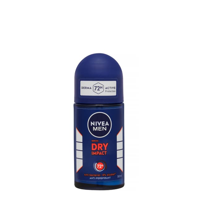 Desodorante roll-on Dry impact Nivea Men antitranspirante