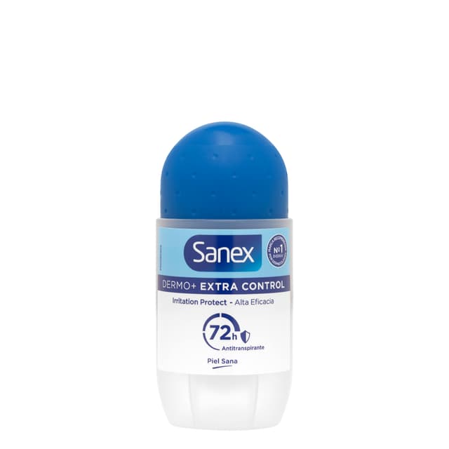Desodorante roll-on Dermo extra control Sanex antitranspirante
