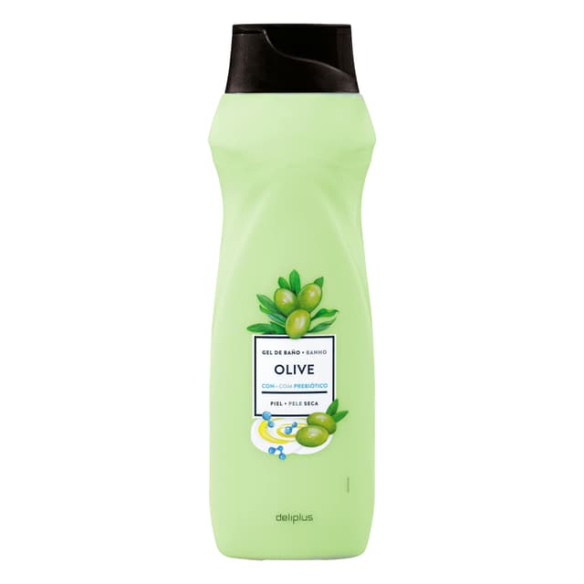 Gel de baño oliva Deliplus piel seca