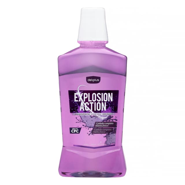 Enjuague bucal Explosion Action Deliplus