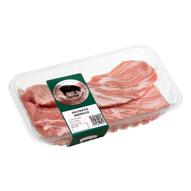 Secreto de cerdo ibérico