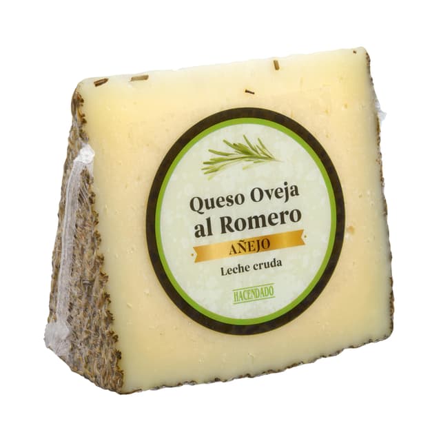 Queso añejo de oveja al romero Hacendado