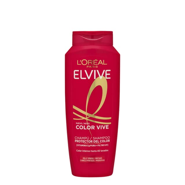 Champú Color Vive Elvive cabello teñido o con mechas