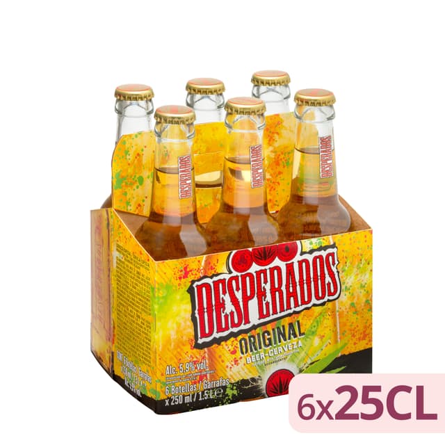 Cerveza aromatizada Desperados