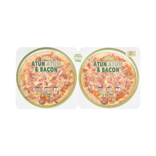 Pizza atún y bacón Hacendado