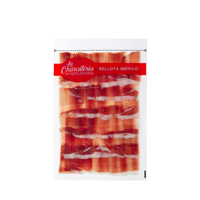 Jamón de bellota ibérico cortado a tapas