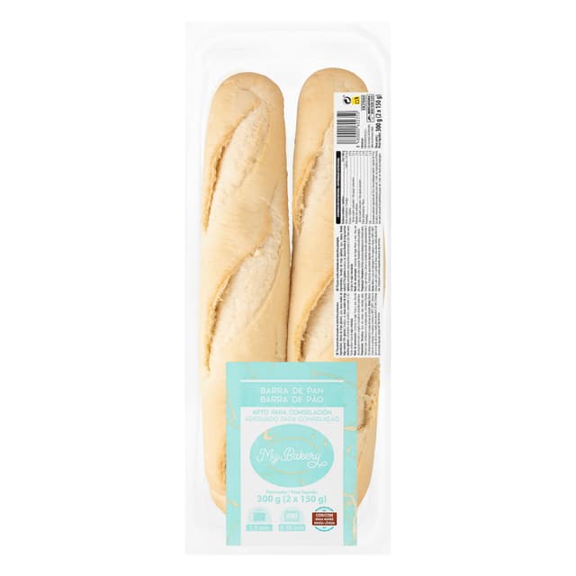 2 Baguettes para hornear