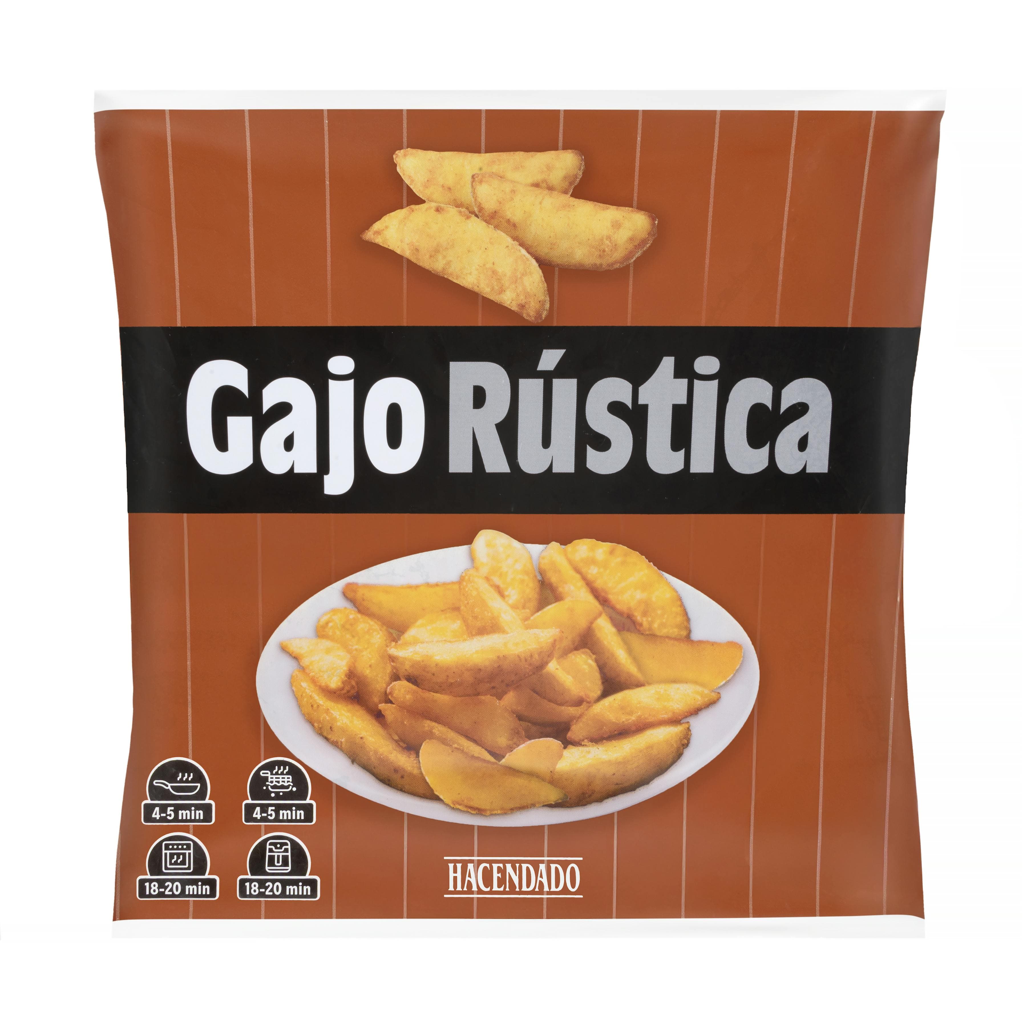 Patatas prefritas gajo Hacendado ultracongeladas