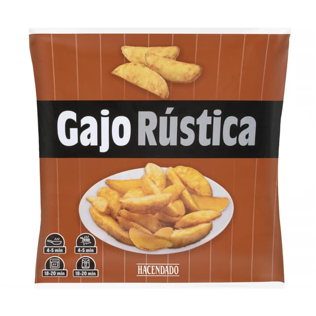 Patatas prefritas gajo Hacendado ultracongeladas