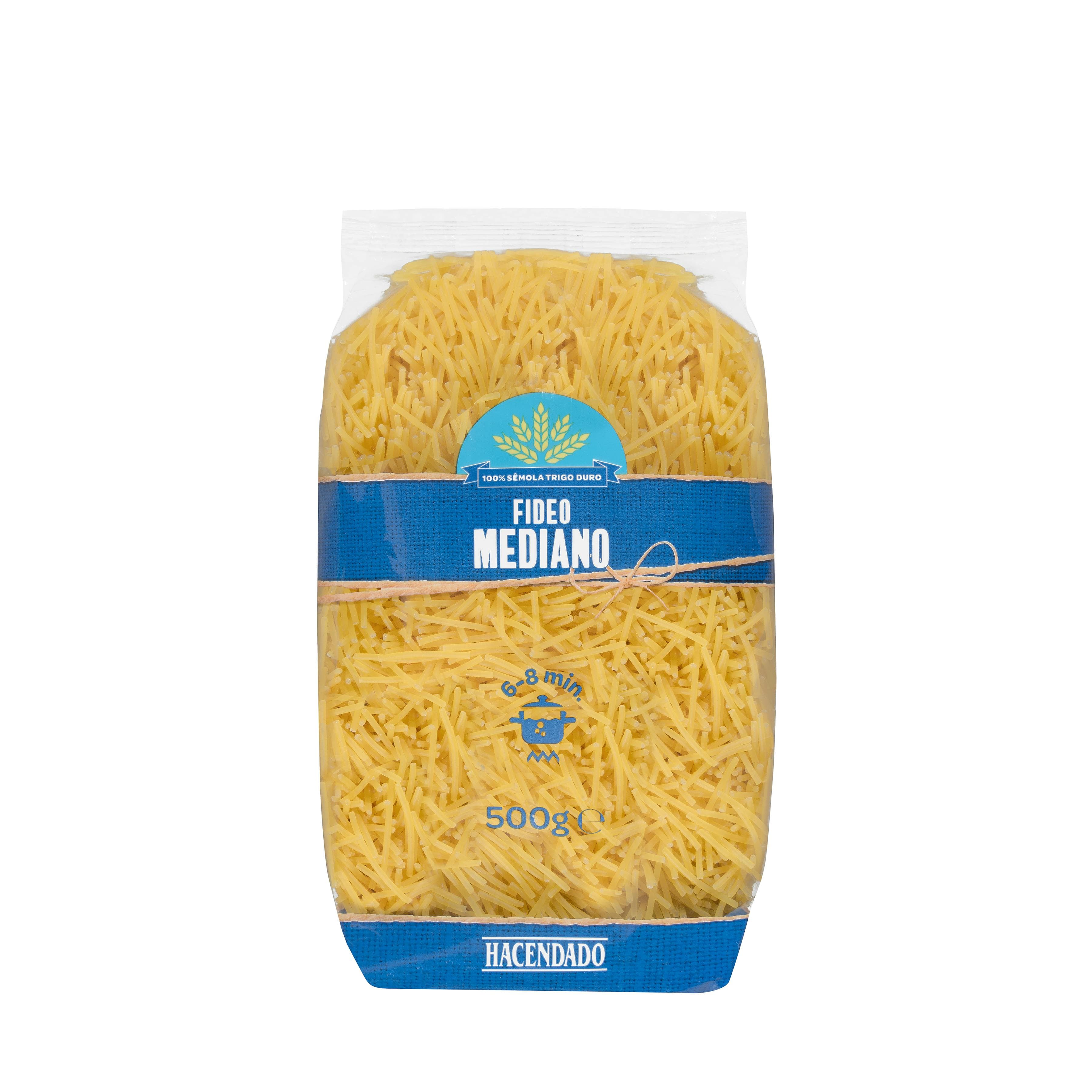 Fideo mediano Hacendado