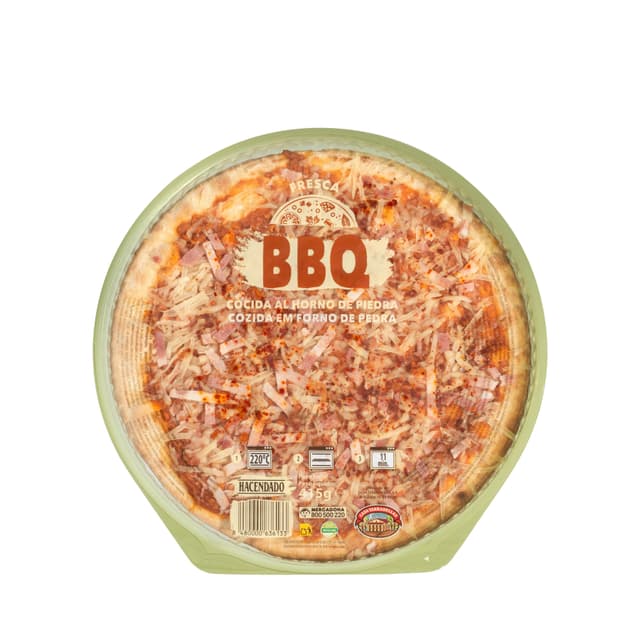 Pizza barbacoa Hacendado