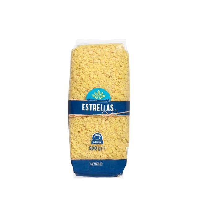Pasta estrellas Hacendado