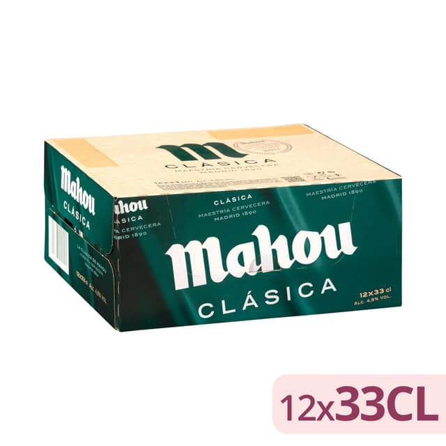 Cerveza clásica Mahou