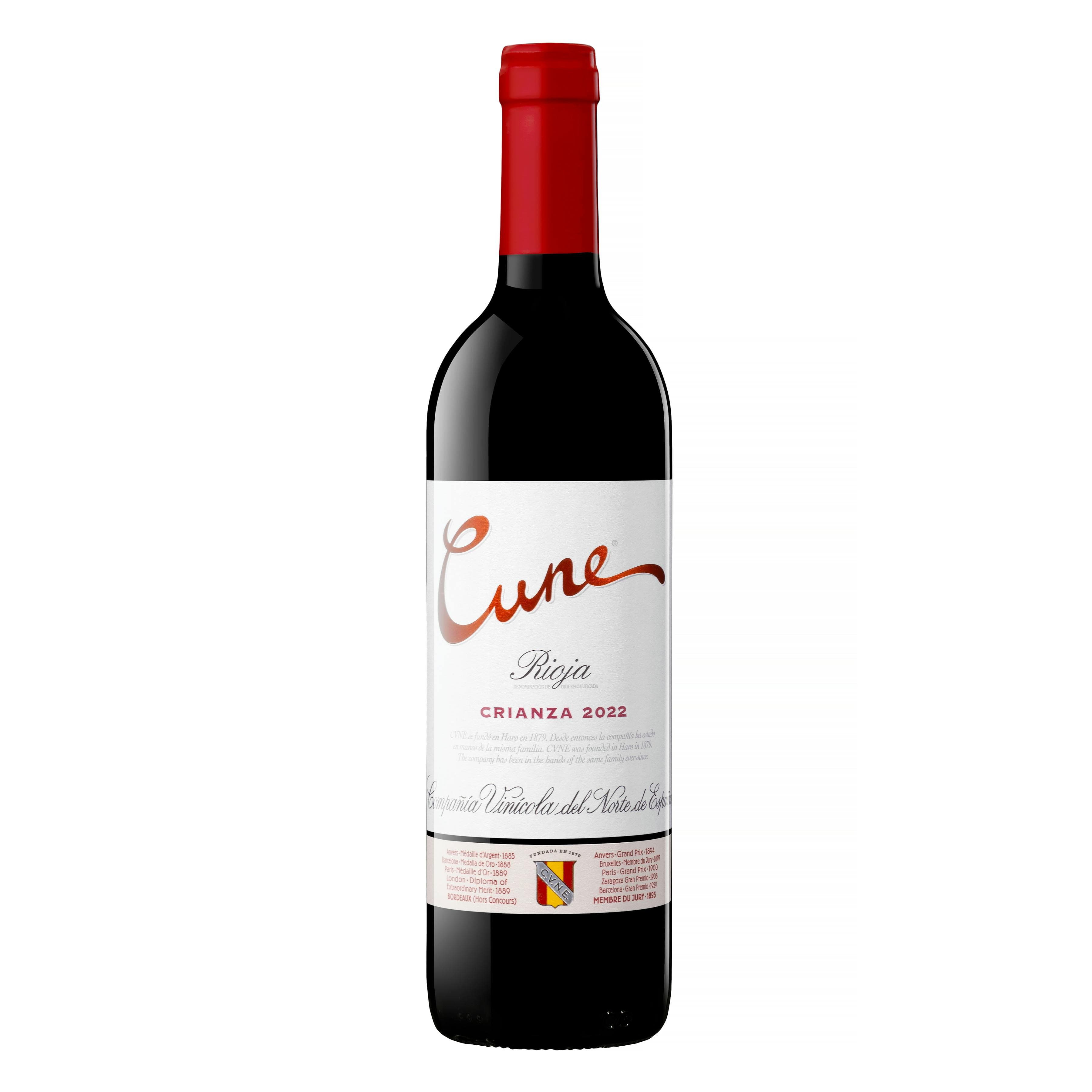 Vino tinto crianza Cune DO Rioja