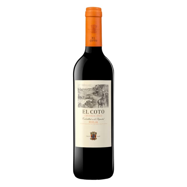 Vino tinto crianza El Coto DO Rioja