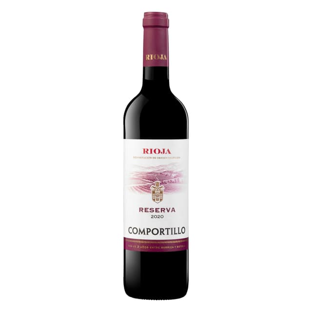 Vino tinto reserva Comportillo DO Rioja