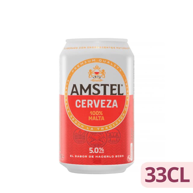 Cerveza Amstel