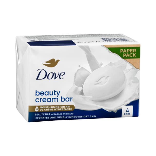 Jabón de manos en pastilla Beauty Cream Bar Dove