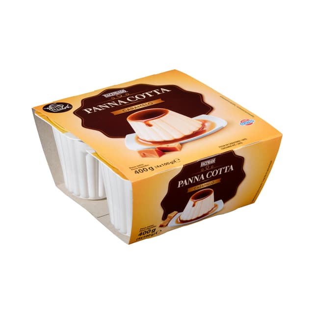 Panna Cotta con caramelo Hacendado