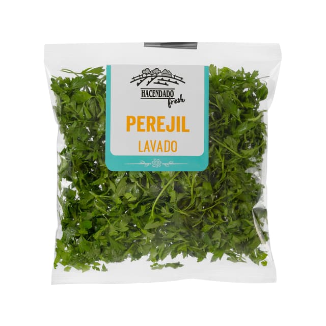 Perejil troceado lavado