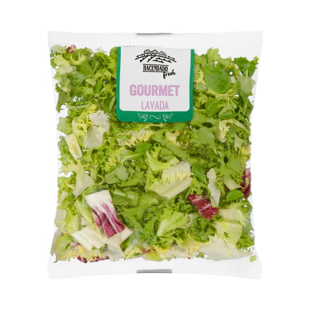 Ensalada mezcla gourmet lavada