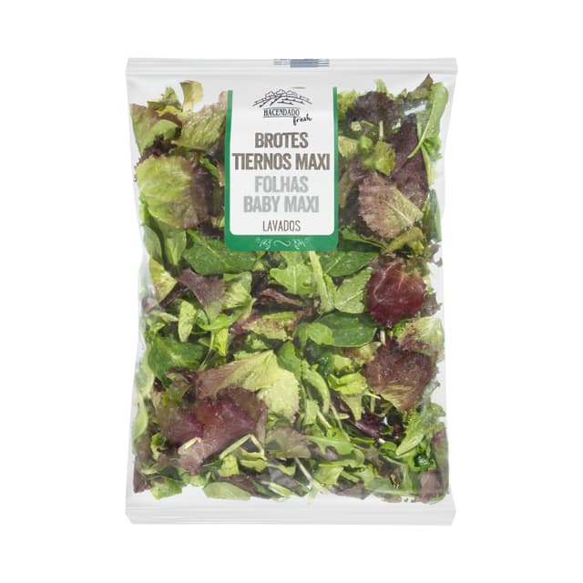 Ensalada mezcla brotes tiernos maxi lavada