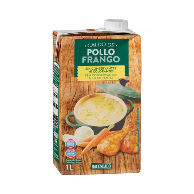 Caldo de pollo Hacendado