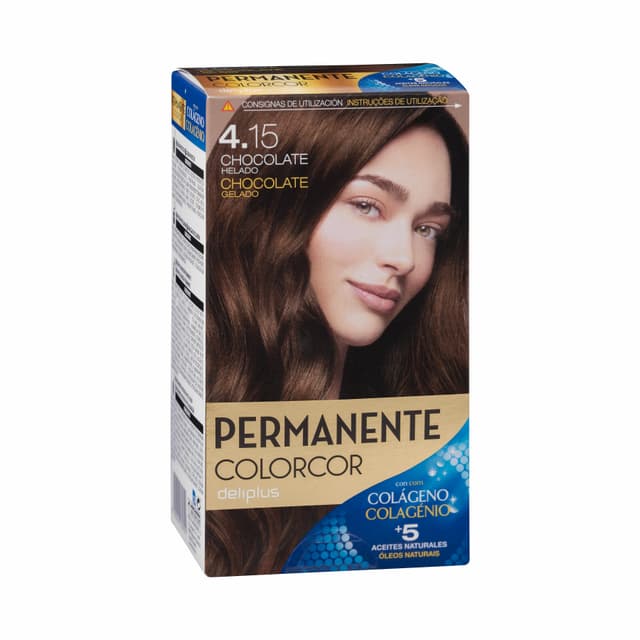 Coloración permanente 4.15 chocolate helado Colorcor