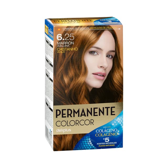 Coloración permanente 6.25 marrón avellana Colorcor