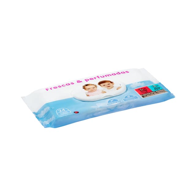 Toallitas bebé frescas & perfumadas Deliplus