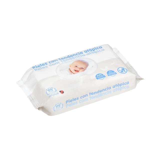 Toallitas bebé pieles con tendencia atópica Deliplus