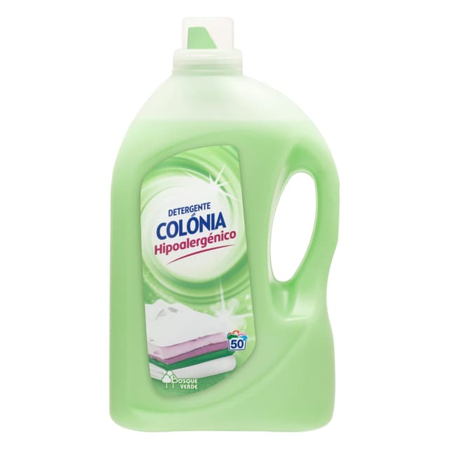 Detergente ropa Colonia Hipoalergénico Bosque Verde líquido