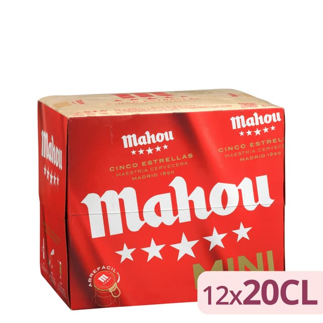Cerveza especial mini Mahou