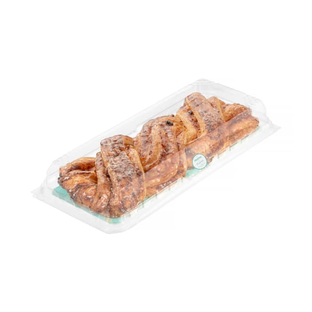 Trenza hojaldre de mantequilla Hacendado congelada