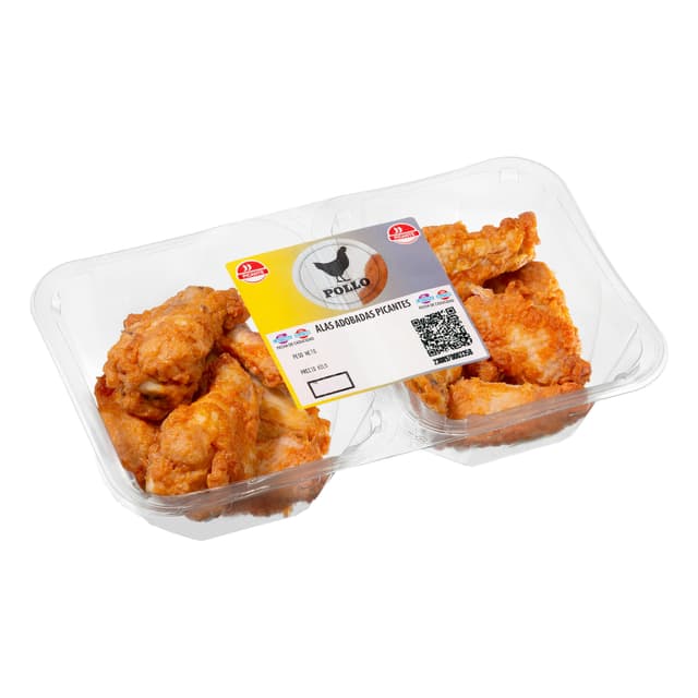Alas de pollo adobadas picantes