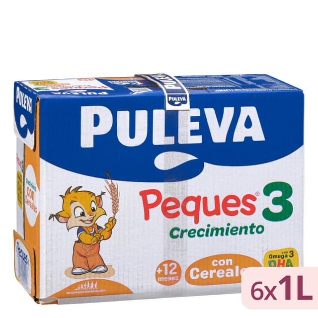 Preparado lácteo con cereales crecimiento Peques 3 Puleva
