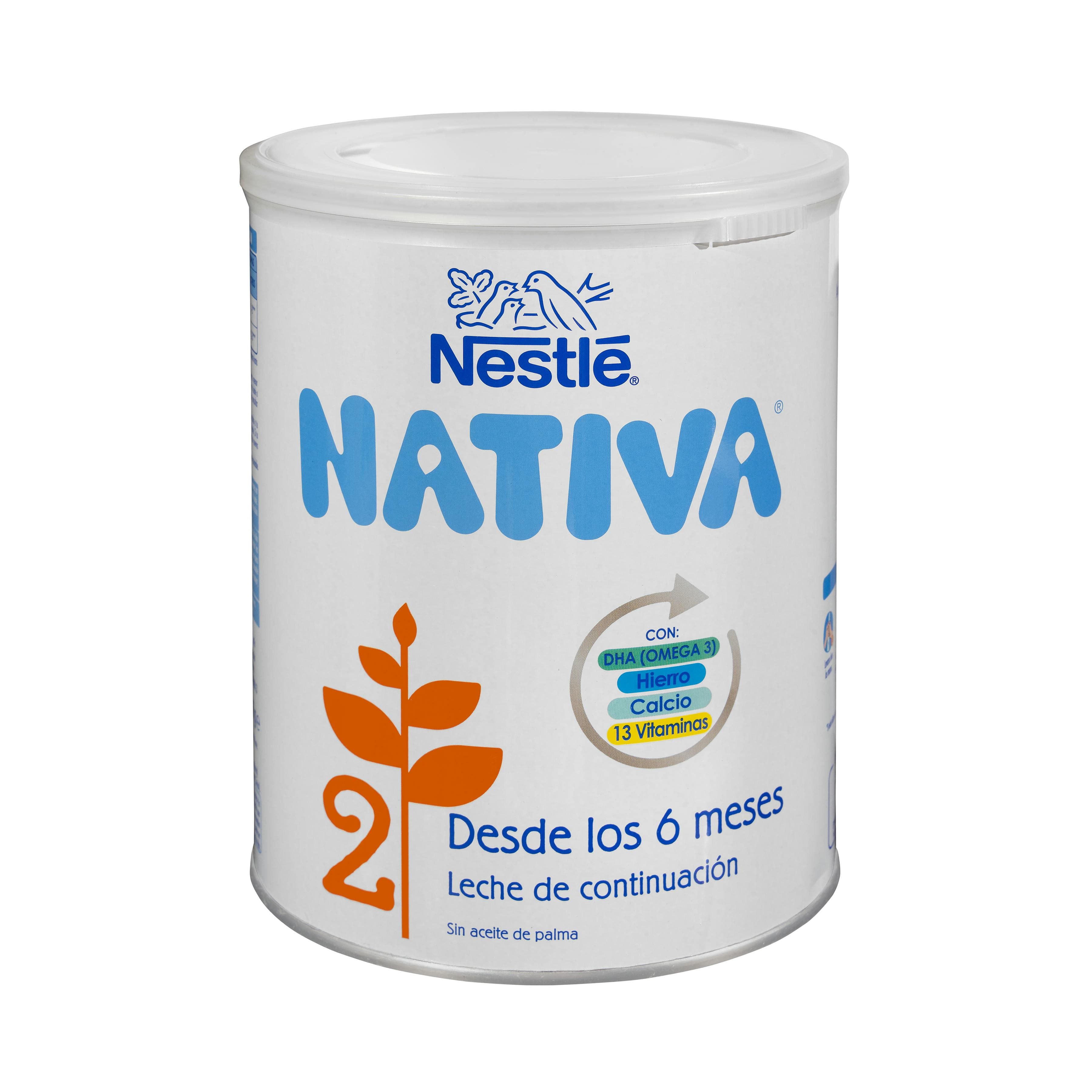Leche de continuación en polvo 2 Nativa Nestlé