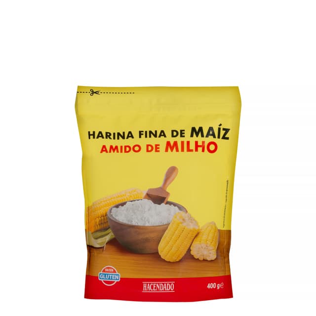 Harina fina de maíz Hacendado